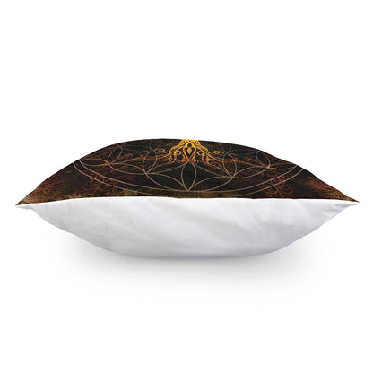 Yggdrasil Tree Of Life Print Pillow Cover