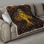 Yggdrasil Tree Of Life Print Quilt