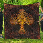 Yggdrasil Tree Of Life Print Quilt