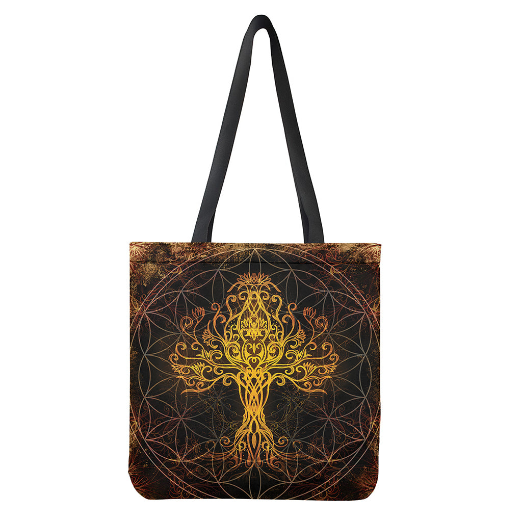 Yggdrasil Tree Of Life Print Tote Bag