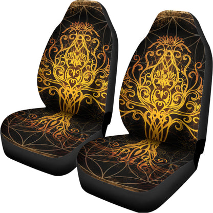Yggdrasil Tree Of Life Print Universal Fit Car Seat Covers