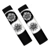 Yin And Yang Koi Carp Fish Print Car Seat Belt Covers