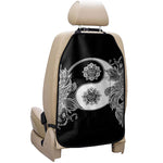 Yin And Yang Koi Carp Fish Print Car Seat Organizers