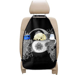 Yin And Yang Koi Carp Fish Print Car Seat Organizers