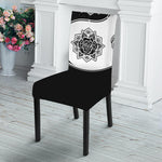 Yin And Yang Koi Carp Fish Print Dining Chair Slipcover