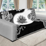 Yin And Yang Koi Carp Fish Print Futon Protector