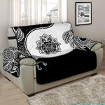 Yin And Yang Koi Carp Fish Print Half Sofa Protector