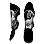 Yin And Yang Koi Carp Fish Print Muay Thai Shin Guard