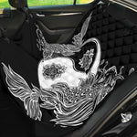 Yin And Yang Koi Carp Fish Print Pet Car Back Seat Cover