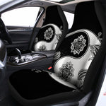 Yin And Yang Koi Carp Fish Print Universal Fit Car Seat Covers