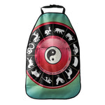 Yin Yang Chinese Zodiac Signs Print Car Seat Organizers