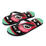 Yin Yang Chinese Zodiac Signs Print Flip Flops