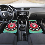 Yin Yang Chinese Zodiac Signs Print Front and Back Car Floor Mats