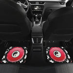 Yin Yang Chinese Zodiac Signs Print Front and Back Car Floor Mats