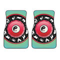 Yin Yang Chinese Zodiac Signs Print Front Car Floor Mats