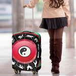 Yin Yang Chinese Zodiac Signs Print Luggage Cover