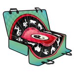 Yin Yang Chinese Zodiac Signs Print Pet Car Back Seat Cover