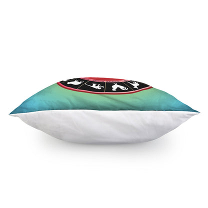 Yin Yang Chinese Zodiac Signs Print Pillow Cover