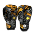 Yin Yang Owl Print Boxing Gloves