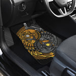 Yin Yang Owl Print Front and Back Car Floor Mats