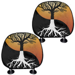 Yin Yang Tree Of Life Print Car Headrest Covers