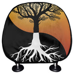 Yin Yang Tree Of Life Print Car Headrest Covers