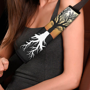Yin Yang Tree Of Life Print Car Seat Belt Covers