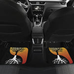 Yin Yang Tree Of Life Print Front and Back Car Floor Mats
