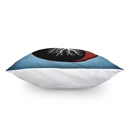Yin Yang Tree Of Life Print Pillow Cover