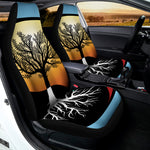 Yin Yang Tree Of Life Print Universal Fit Car Seat Covers