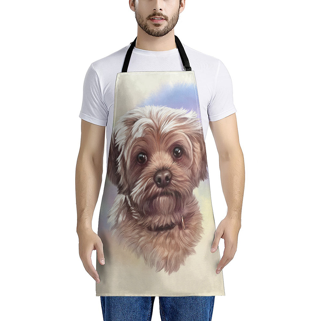 Yorkshire Terrier Portrait Print Apron