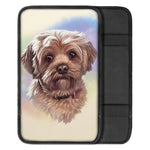 Yorkshire Terrier Portrait Print Car Center Console Cover