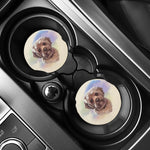 Yorkshire Terrier Portrait Print Car Coasters