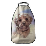 Yorkshire Terrier Portrait Print Car Seat Organizers