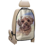 Yorkshire Terrier Portrait Print Car Seat Organizers