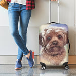 Yorkshire Terrier Portrait Print Luggage Cover