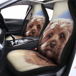 Yorkshire Terrier Portrait Print Universal Fit Car Seat Covers