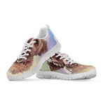 Yorkshire Terrier Portrait Print White Sneakers