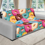 Yummy Donut Pattern Print Futon Protector