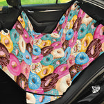 Yummy Donut Pattern Print Pet Car Back Seat Cover