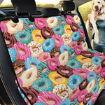 Yummy Donut Pattern Print Pet Car Back Seat Cover