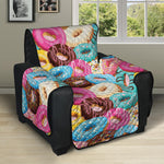 Yummy Donut Pattern Print Recliner Protector