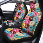Yummy Donut Pattern Print Universal Fit Car Seat Covers