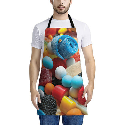Yummy Gummy Print Apron