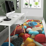 Yummy Gummy Print Area Rug
