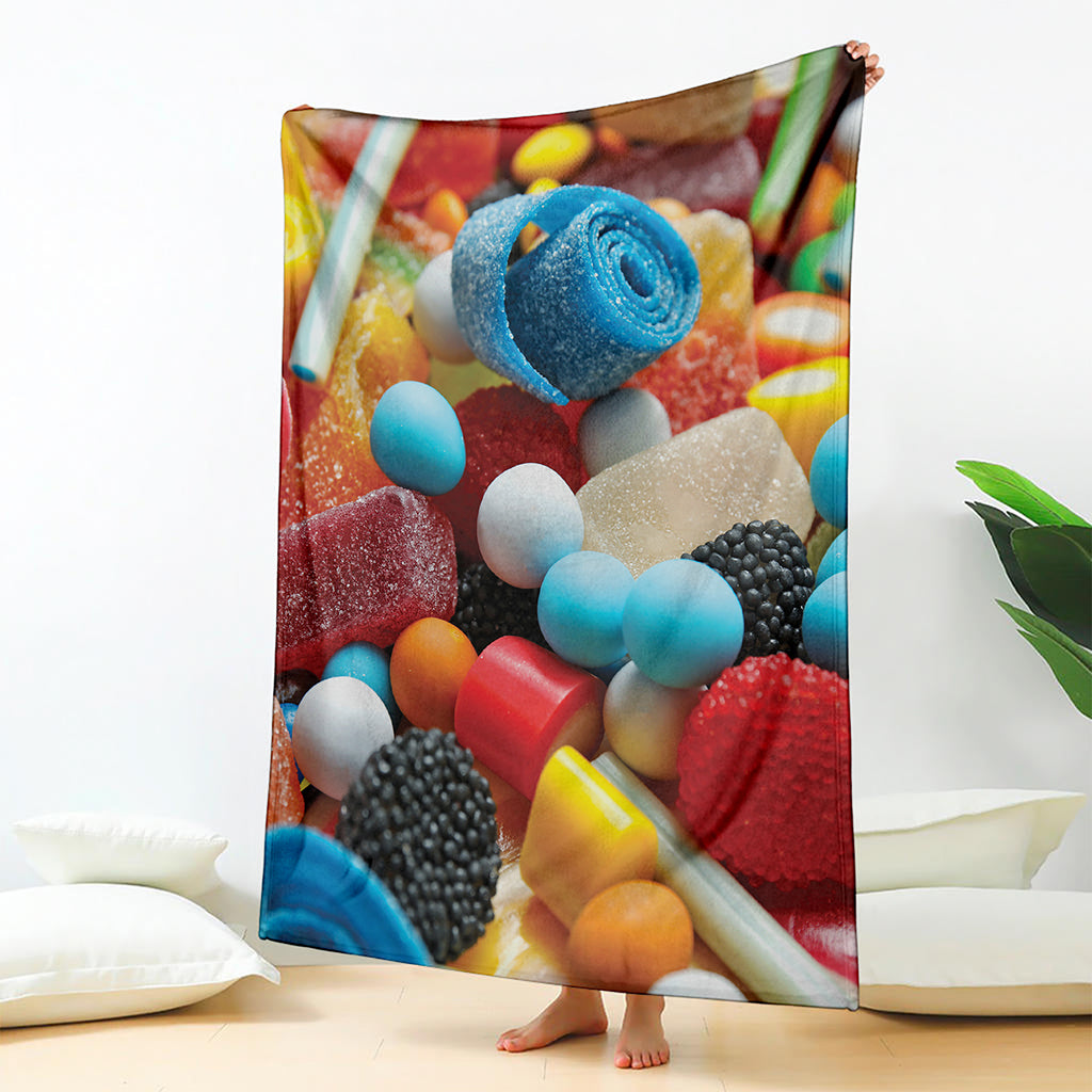 Yummy Gummy Print Blanket