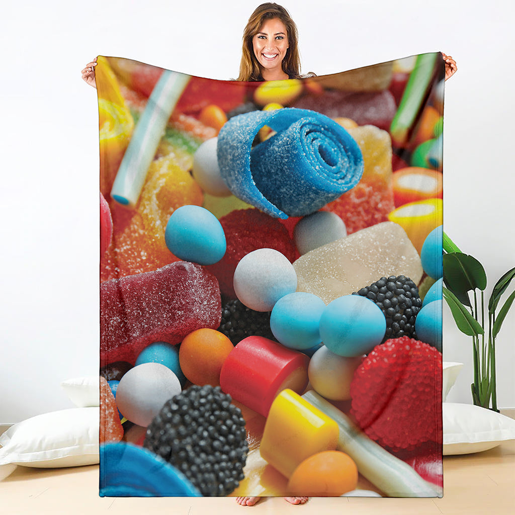 Yummy Gummy Print Blanket