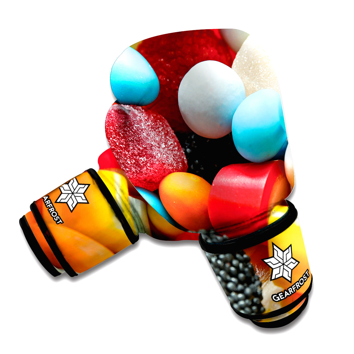 Yummy Gummy Print Boxing Gloves
