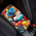 Yummy Gummy Print Car Center Console Cover