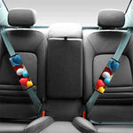 Yummy Gummy Print Car Seat Belt Covers